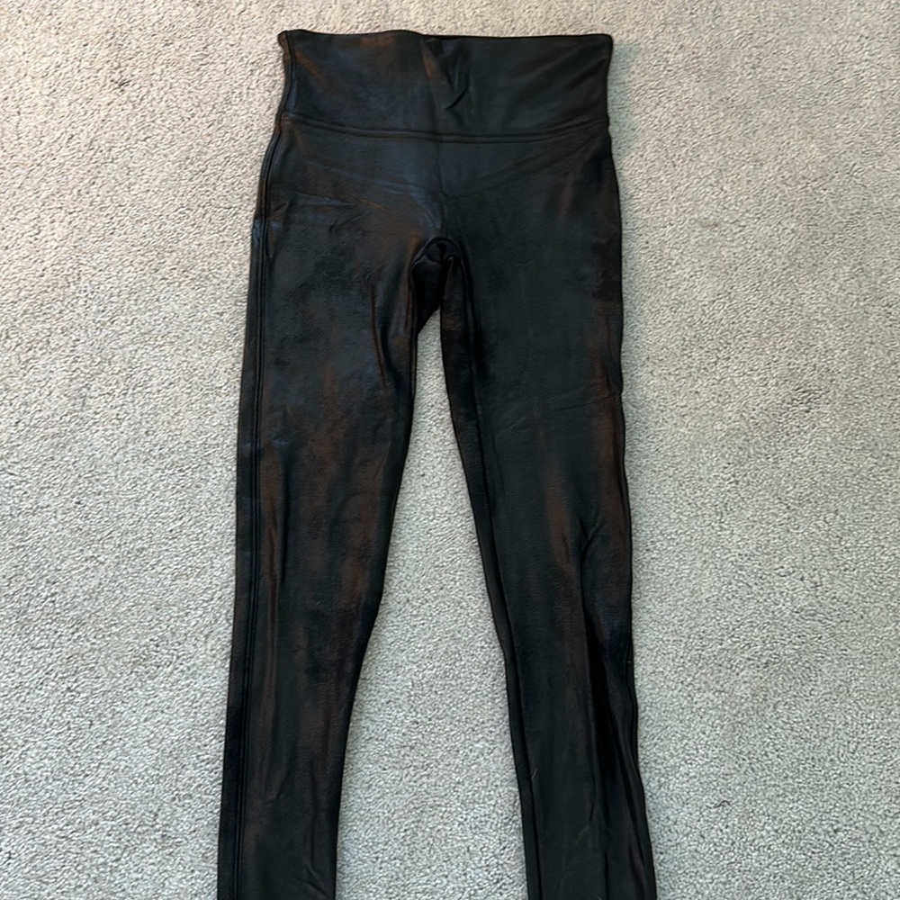 Spanx Faux Leather Leggings